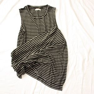 Madewell B&W Midi Dress